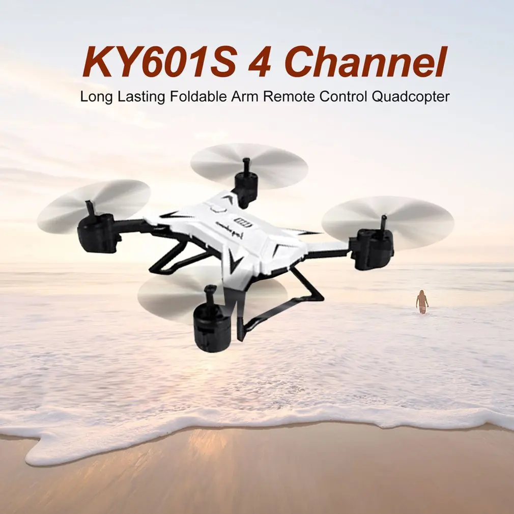 Профессиональный KY601S 4 канала, Длительное Действие, Складная рукоятка дистанционного Управление Квадрокоптер без Камера беспилотный летательный аппарат подарок на год