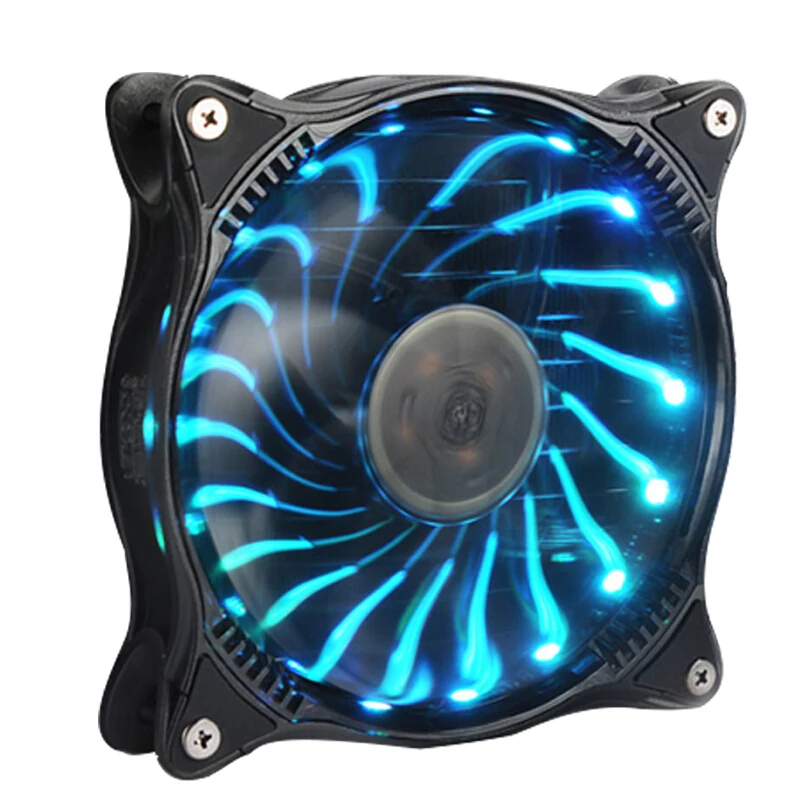 Вентилятор охлаждения шасси Pccooler Starry Sky 120 мм RGB маленький 3Pin + большой 4Pin