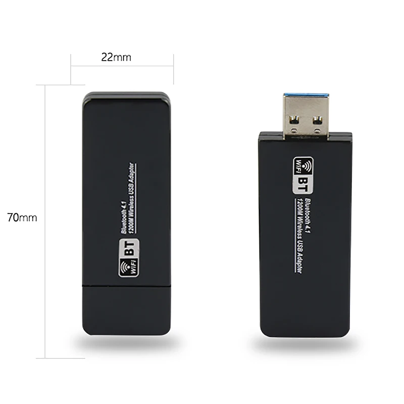 Zapo W97B офис мини 1200 Мбит/с беспроводной Usb 3,0 Lan адаптер 5 ГГц Wifi точка доступа Добавить Bluetooth 4,1 сетевая карта для всех Windows