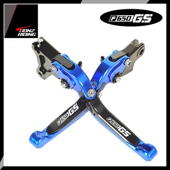 

For BMW F650GS F650 GS Dakar 650GS 2003-2007 LOGO Motorcycle Adjustable Folding Extendable Brake Clutch Lever