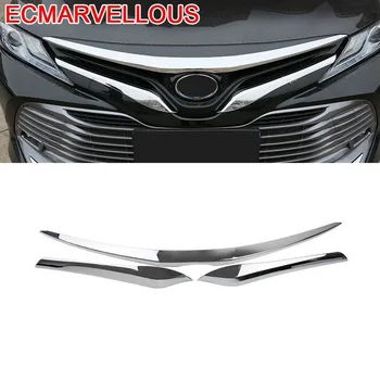 

Body Rear Panels Foot Pedal Grille Automobile Decorative Modified Car Styling Sticker Strip Bright Sequins 18 FOR Toyota Camry