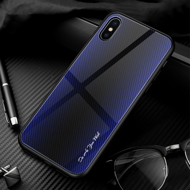 Стеклянный чехол с модными линиями для iPhone 11 Pro MAX 6 6S 7 8 Plus X XS MAX XR, защитный чехол, задняя крышка, чехол Coque Funda