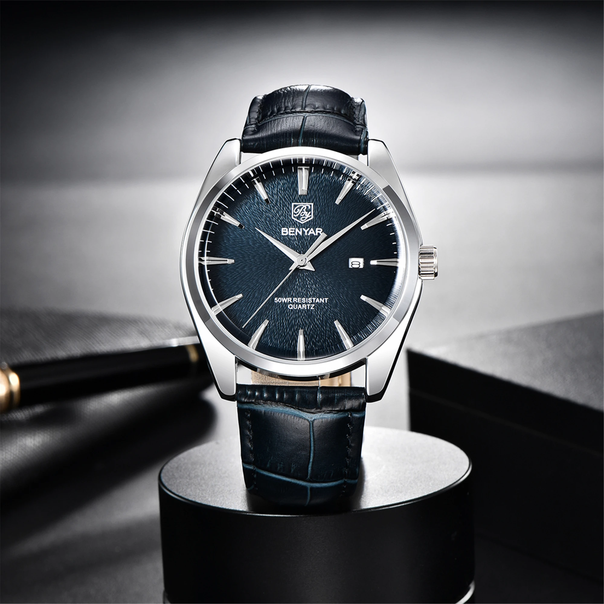 2022 New BENYAR Design Top Brand Luxury Men's Quartz Watch Men Sports Waterproof Watch Japan Miyata Luminous Watch Reloj Hombre