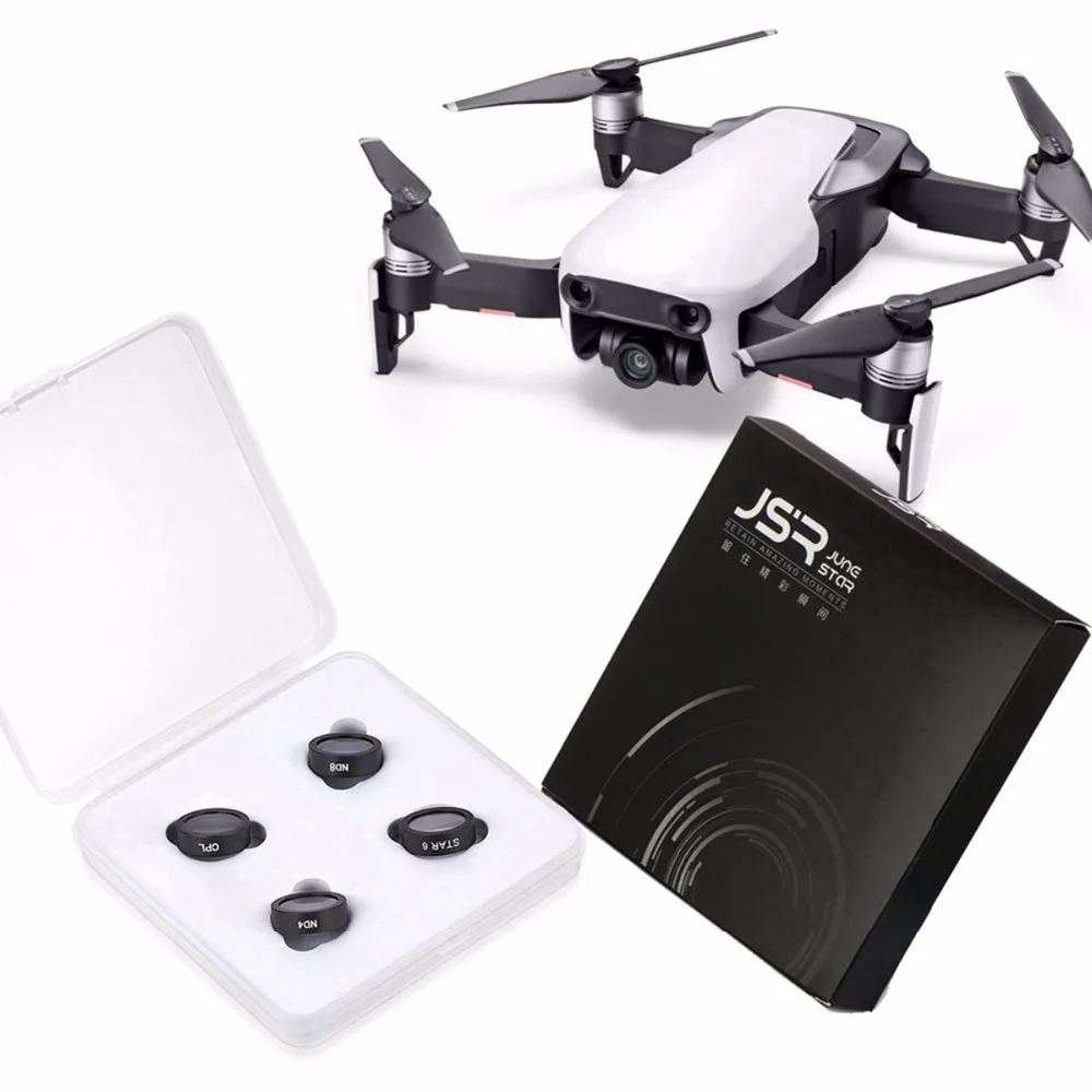 Поляризационный фильтр ND4 ND8 ND16 CPL Для DJI Mavic Air Drone УФ-светильник ND с нейтральной