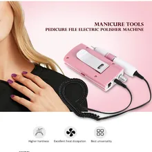 Портативные Инструменты для маникюра ногтей многофункциональный электрический шлифовальный станок глазировочная машина сверла для ногтей аксессуары пилочки для педикюра