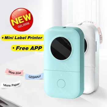 

Thermal Sticker Bluetooth Label Printer Sticker Barcode Label Printer Mini Protable Phone Bar code Label Printers Free APP M110
