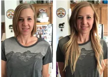 Misstar cinta en extensiones de cabello humano recto Invisible sin fisuras Remy Natural adhesivo extensión rubia marrón negro 20 pcs