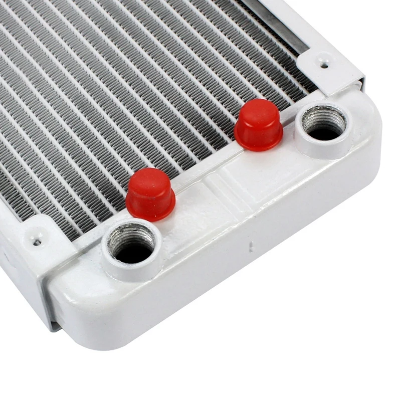 Aluminum Water Cooling 120 Radiator Led Cpu Liquid Cooler For 120Mm Fan G1/4 Heat Sink Exchanger Cooled Computer Pc