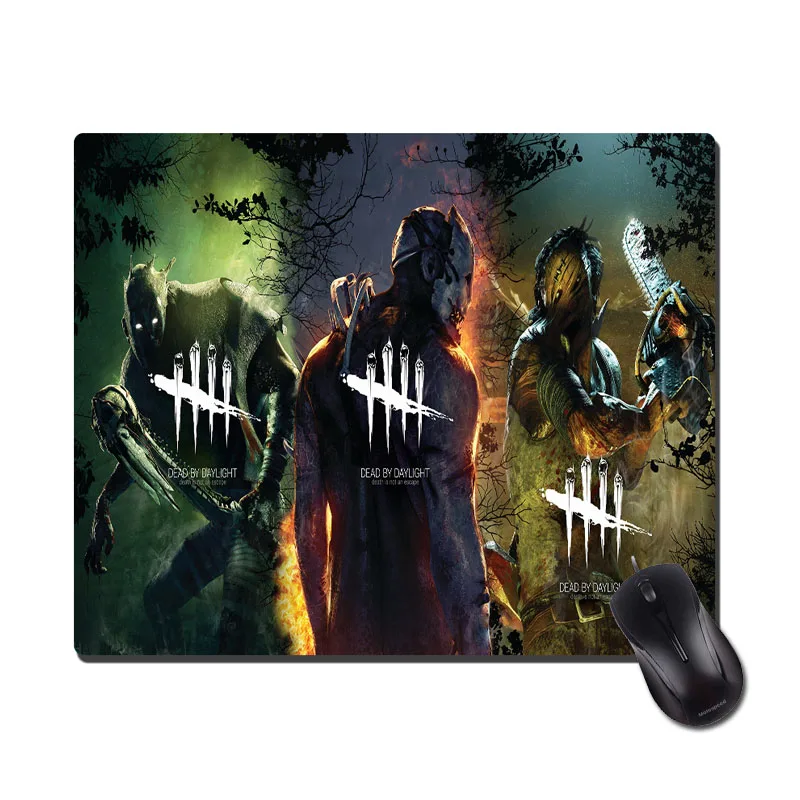 Игровой коврик для мыши с рисунком Dead By Daylight, большой размер, 400x900 мм, большой планшетный коврик, Pc Gamer, игровые коврики для мыши
