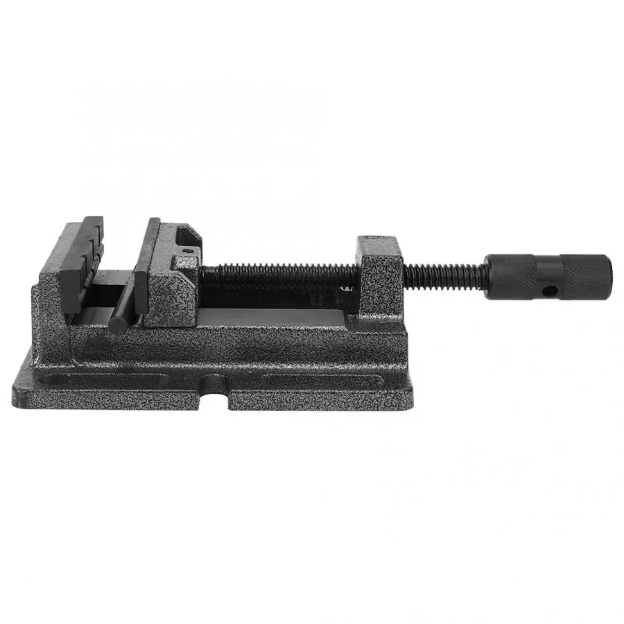 Press Vise Clamp German High Accuracy Durable Cast Iron Slotted Base Hand Tool For Easy Installation And Positioning