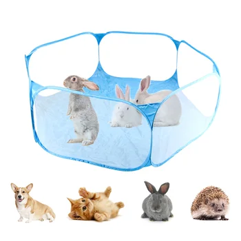 

Pet Playpen Small Animal Cage Game Playground Fence Pet Arena Place Goods for Pets for Hamster Chinchillas And Guinea- Pigs