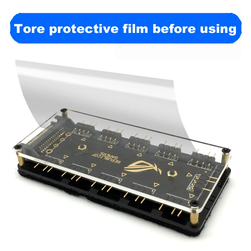 12V 4pin RGB AURA 5V 3 pin ARGB кабель RGBW разветвитель Чехол w/Лента & удлинитель адаптер