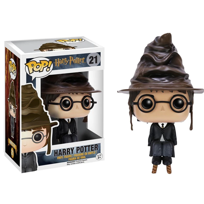 Funko POP Гарри Рон Снейп Луна Добби Виниловая фигурка коллекционные игрушечные фигурки игрушки на день рождения Рождественские подарки 2F02