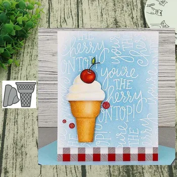 

Cone METAL CUTTING DIES Stencil Scrapbooking Photo Album Card Paper Embossing Craft DIY