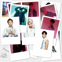 Kpop MONSTA X третий Мини альбом Polaroid фото ЛОМО карта монста X вентиляторы подарки металлическая коробка 30 шт./кор