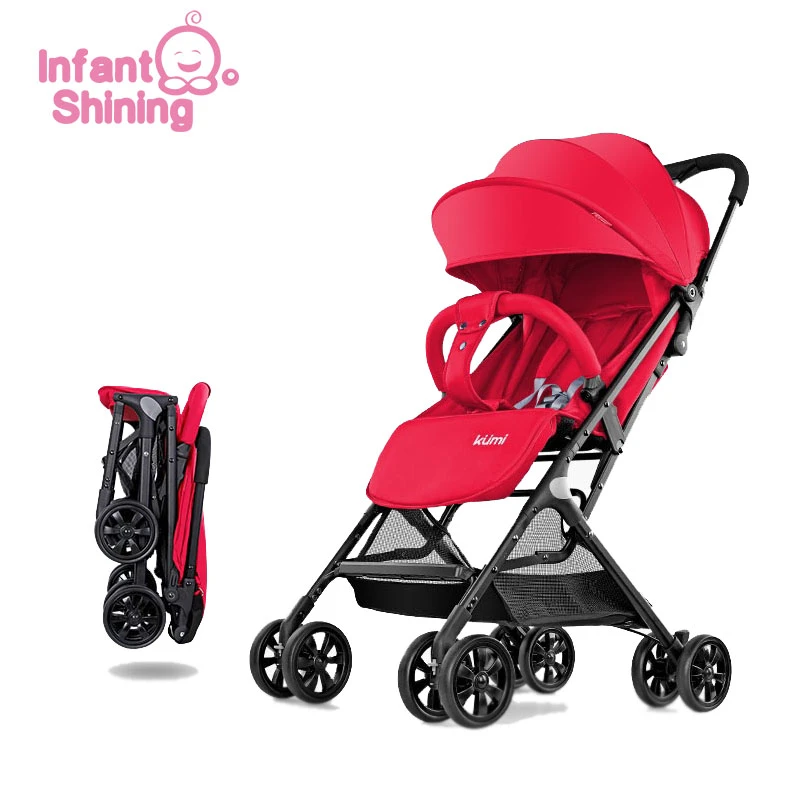 Poussette De Bebe Brillante 5 2kg Pliante Landau De Bebe De 0 A 3 Ans Landau De Paysage Eleve Pour Les Voyages Des Nouveau Nes Aliexpress