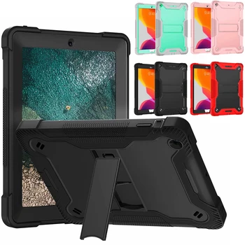 

360 Full-body Armor Shockproof Case For iPad 2 3 4 Tablet Coque Rubber Impact PC Silicone Cover For iPad 4 Anti-knock Case Stand