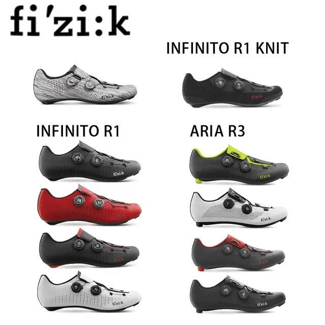 Italy FIZIK Snitch R3 ARIA carbon fiber bottom road bike riding lock shoes  - AliExpress