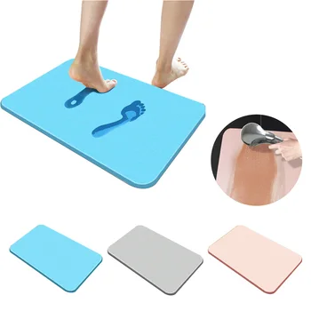 

Super Absorbs Floor Mat Super Soft Non-slip Bathroom Carpet for Kitchen Toilet Hallway Porch Mat Latex Backing Non Slip Door Mat