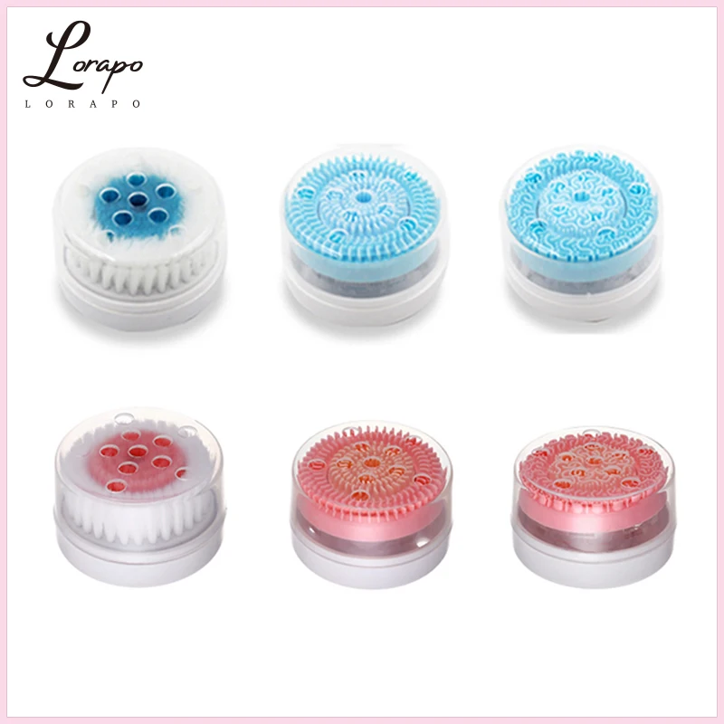 

Cleansing brush head Sonic Nu Face rotating cleansing brush Galvanica facial spa system can deeply clean and remove blackheads