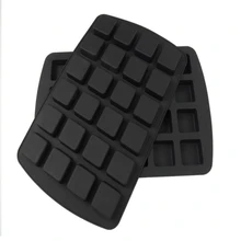 24 Grid Handmade Ice Cube Maker Silicone Mold Ice Cube Tray Whiskey Wine Cocktail For Party Bar Juice Kitchen Ice Cream Tools