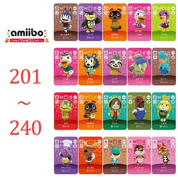 

English version (201 to 240) Animal Crossing Card Amiibo Printed NFC Card Compatible Pick from the List