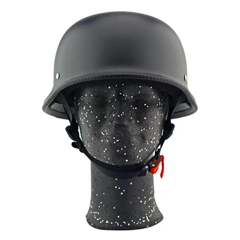 

Hot New Motorcycle Helmet Half Open Face Helmet Summer Helmet Unisex for Motorcycle Biker Cruiser Scooter Matte Black 2019