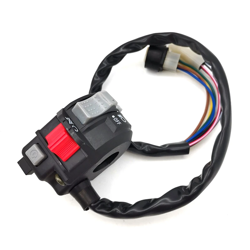 Interruttore Luce Manubrio Moto Hi/Low/On/Off Per Yamaha Moto 4 Warrior 350 Yfm 250 350