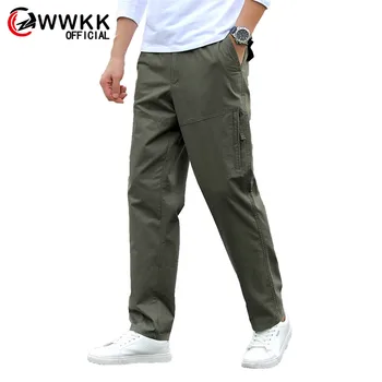 

Men's Wide Leg Sports Loose Loose Drawstring Elastic Stretchy Side-Pockets Joggers Waist Straight Loose Pants Plus Size 5XL Pant