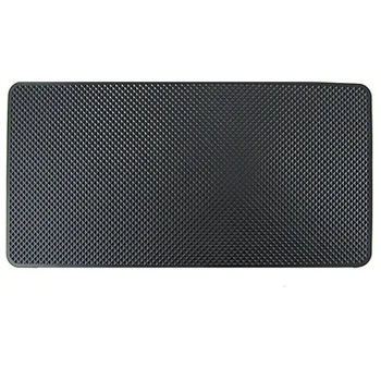 

Auto Car Dashboard Mini Checked Print Black Rubber Nonslip Pad