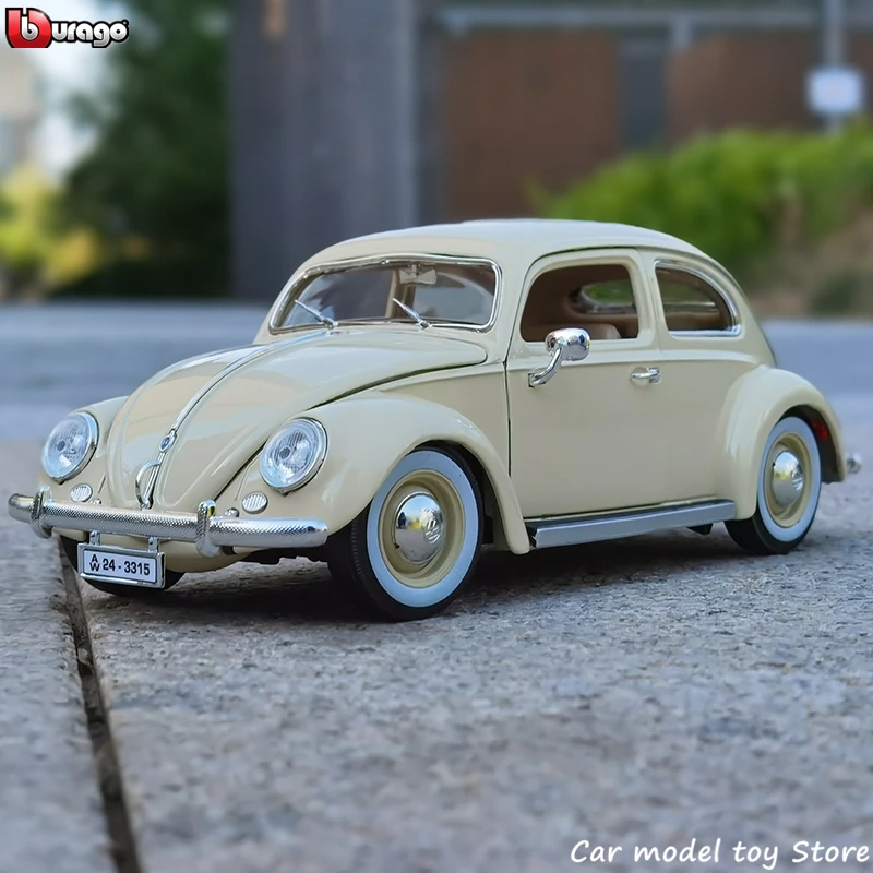 Bburago 1/18 1955 Volkswagen Beetle 