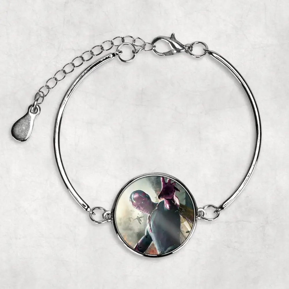 Marvel Vision Photo Bracelet custom photo Silver jewellery Mother Mum Gift Baby Shower cute | Украшения и аксессуары