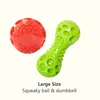 L ball and dumbbell