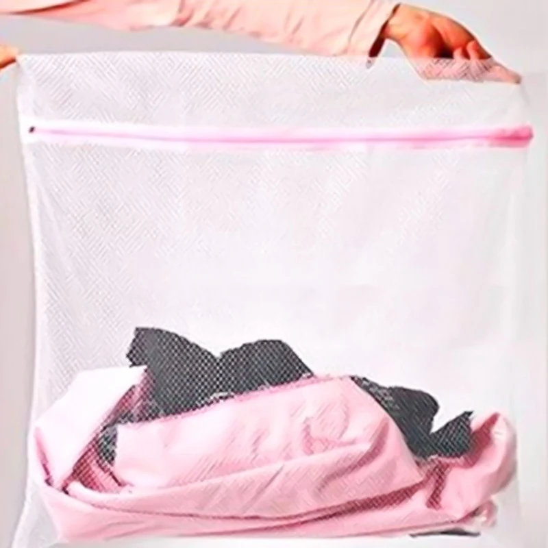 Clothes Washing Machine Laundry Bra Aid Lingerie Mesh Net Wash Bag Pouch Basket Femme 3 Sizes