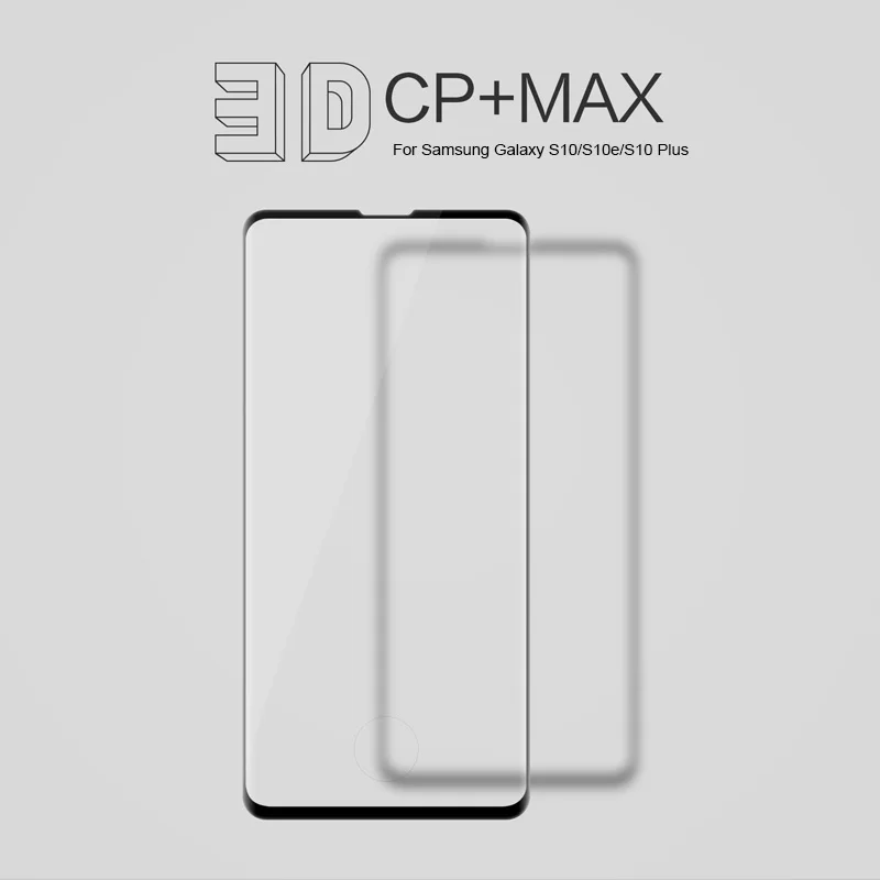 NILLKIN Amazing 3D CP+ MAX полное покрытие 9H Закаленное стекло-экран протектор для samsung Galaxy S10/S10e/S10+/S9/S9+/S8/S8+ стекло