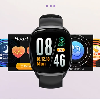 

1.3" Full Screen Touch Slim Smartwatch Women Sports Health Monitor Fitness Activity Tracker Pedometer Bracelet Smart Watch Men