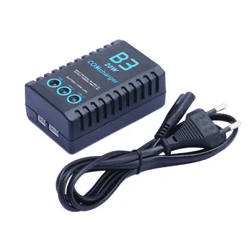 

B3 20W 2S-3S LiPo Intelligent Battery Compact Easy Balance Charger ABS For RC Helicopter Lipo Battery Charger LiPo 2S-3S Charger