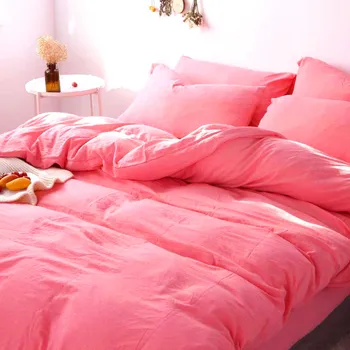 

2019 Solid color home textile bedding quilt adult children bed quilt washable non-fading quilt