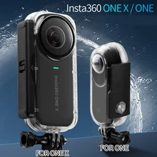 Чехол Insta360 ONE X Venture, водонепроницаемый корпус, корпус Insta 360, защитный чехол для дайвинга Insta360 One X, аксессуары для камеры