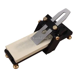 Gabarit d'affûtage en aluminium, cadre d'affûtage à Angle fixe, affûteur de couteaux, outil en pierre pour rabotteuse couteau à découper à burins GF777 1 pièce 