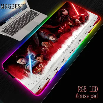 

MRGBEST 900x400/800x300MM Best Selling Mouse Pad Large Lock Edge Cool Star Wars PC Computer Notebook Table Mat Gamers