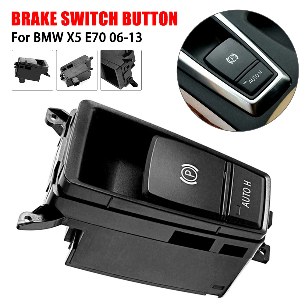 Yves 61319148508 Parking Brake Control Switch Car Replacement Parking Brake accessory Parking brake switch Switch for E70 X5 E71 E72 X6 X5