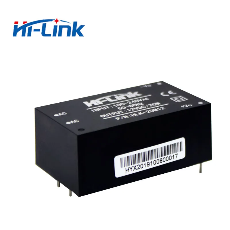 HiLink AC DC преобразователь цепи Мощность модуль HLK-20M12 220V в 12V 20W