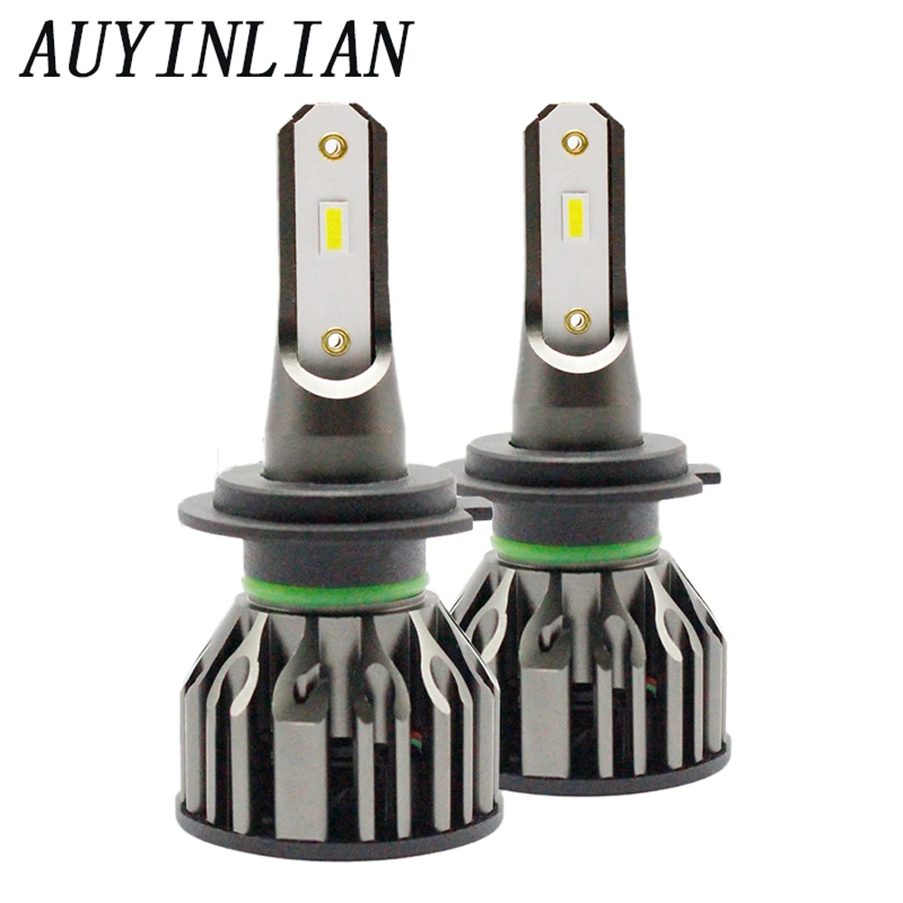 

AUYINLIAN Super Bright Car Led H7 canbus Mini H7 Led H4 Bulb H8 H11 9005 H1 H3 9012 HB4 Car Headlights 12V Automobiles Fog Lamp