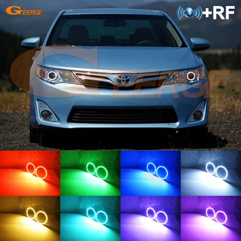 

For Toyota Camry V50 2012 2013 2014 pre facelift RF remote Bluetooth APP Multi-Color Ultra bright RGB LED Angel Eyes kit