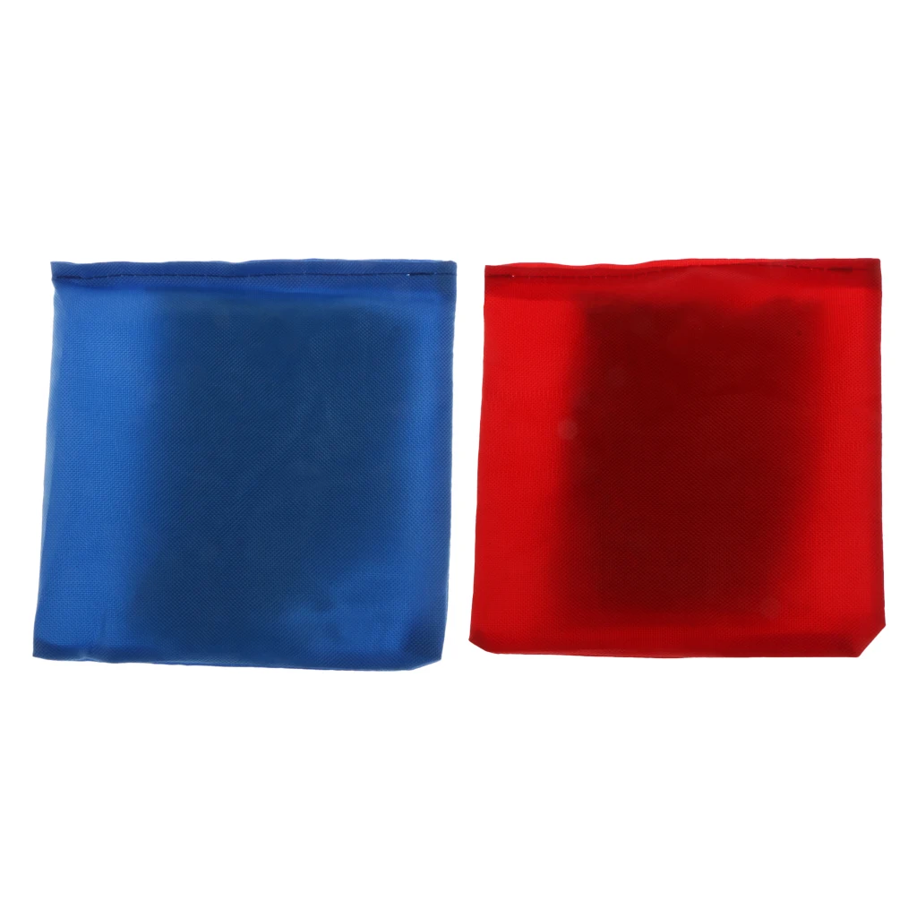 2 Pieces Cornhole Bags, Double Layered Canvas Cover and PVC Pellets Filled Corn Hole Bag for Tossing Game Tool