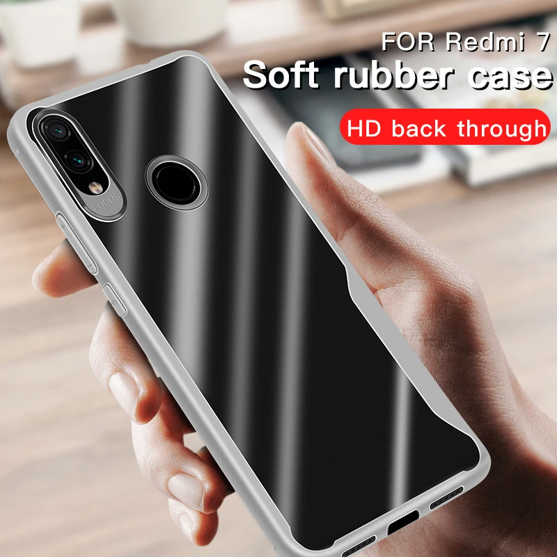 Чехол для Xiaomi 10 Pro Redmi K30 K20 Poco X2 F1 Note 8 8T Mi CC9 9t A3 мягкий резиновый чехол