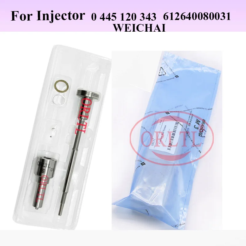 

diesel injector repair Kits F 00R J03 548 injection assy F00RJ03548 nozzle DLLA152P2344 for 0 445 120 343 612640080031