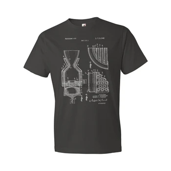 

Summer Short Sleeve Plus Size Rocket Engine Cooling System T-Shirt Rocketry Space Missile Engineer Engineering Fashion