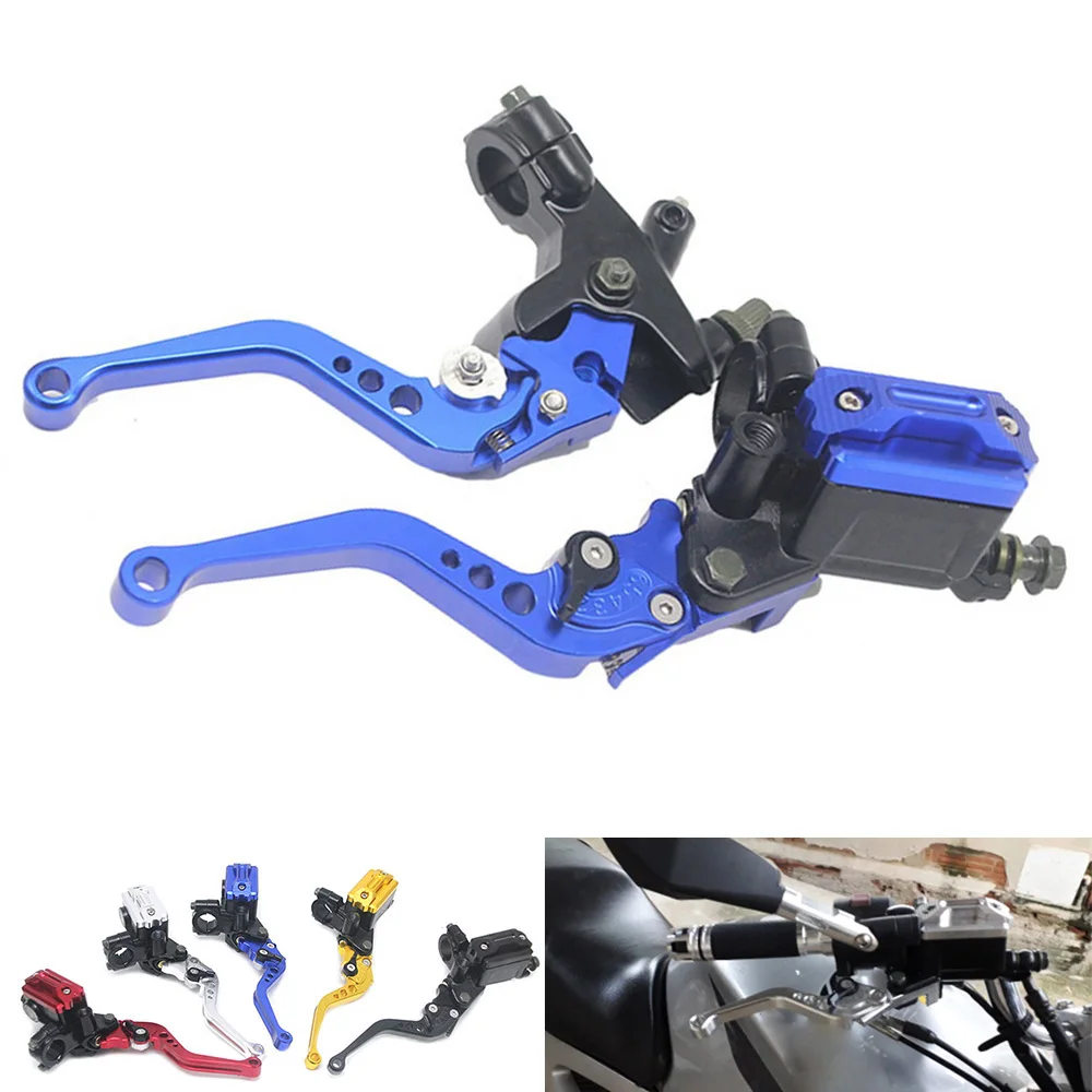 Universal 7/8"22mm motorcycle brake clutch pump lever hydraulic master